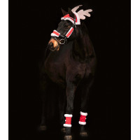 Set de Noël Waldhausen cheval Rouge