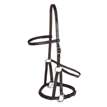 Bridon sans mors Linda tellington-jones Marron