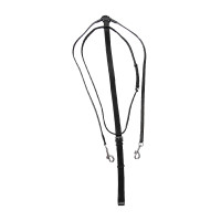 Martingale adaptable aux rênes Star Noir Martingale adaptable aux rênes Star Noir