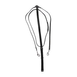 Martingale adaptable aux rênes Star Noir