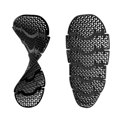 Protection dorsale Swing P20 adulte Noir