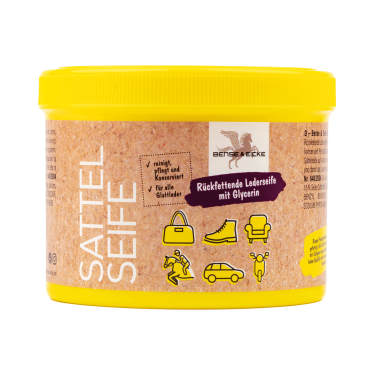 Savon cuir Bense & eicke avec éponge Savon cuir Bense & eicke avec éponge