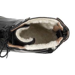 Bottines à lacets ELT Belfort hiver Noir