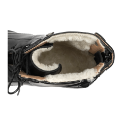 Bottines à lacets ELT Belfort hiver Noir