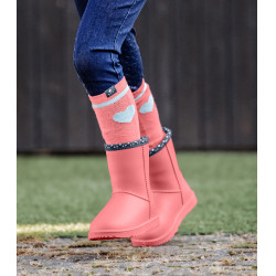 Bottines ELT Rainless Rose rouge / lucky heart