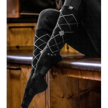 Chaussettes d'équitation ELT Argyle Chaussettes d'équitation ELT Argyle