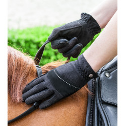 Gants d'équitation ELT Arosa Noir Gants d'équitation ELT Arosa Noir