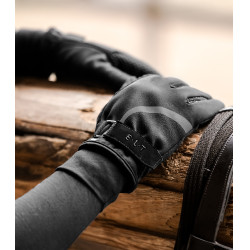 Gants d'équitation ELT Locarno Noir Gants d'équitation ELT Locarno Noir