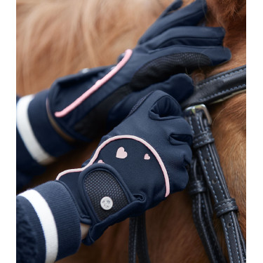 Gants d'équitation ELT Metropolitan Heart enfant Gants d'équitation ELT Metropolitan Heart enfant