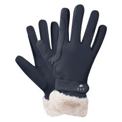 Gants d'équitation ELT Saint Moritz Bleu nocturne