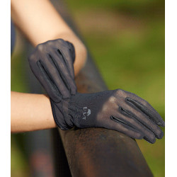 Gants d'équitation ELT Sunny Noir Gants d'équitation ELT Sunny Noir