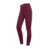 Legging d'équitation ELT Ella Glam Rouge velouté Legging d'équitation ELT Ella Glam Rouge velouté