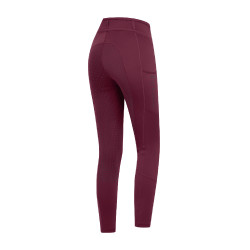 Legging d'équitation ELT Ella Glam Rouge velouté