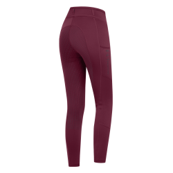 Legging d'équitation ELT Ella Glam Rouge velouté Legging d'équitation ELT Ella Glam Rouge velouté