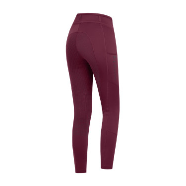 Legging d'équitation ELT Ella Glam Rouge velouté