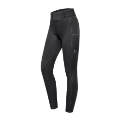 Legging d'équitation ELT Ella grip genoux Noir