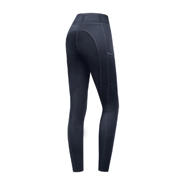 Legging d'équitation ELT Ella grip genoux Bleu nocturne