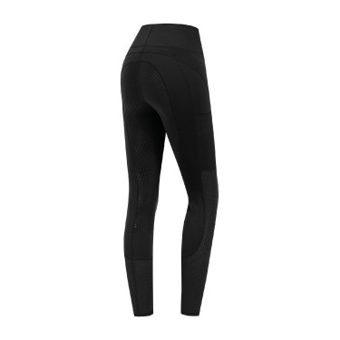 Legging d'équitation ELT taille haute Hanna mesh Noir