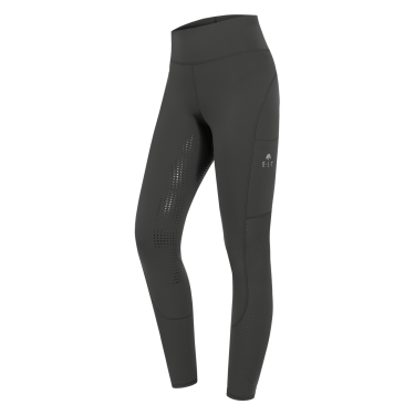 Legging d'équitation ELT taille haute Hanna mesh Boues Gris