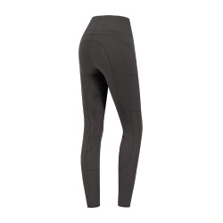Legging d'équitation ELT taille haute Hanna mesh Boues Gris