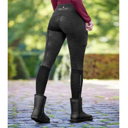 Legging d'équitation ELT thermique Milla Noir Legging d'équitation ELT thermique Milla Noir