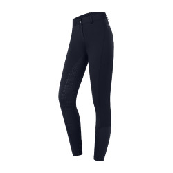 Pantalon d'équitation ELT thermique Essential silicone enfant Bleu profond
