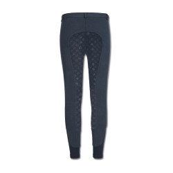 Pantalon d'équitation ELT thermique Fun Sport silicone enfant Bleu nocturne