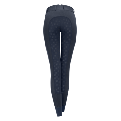 Pantalon d'équitation ELT thermique taille haute Fun Sport silicone Bleu nocturne Pantalon d'équitation ELT thermique taille haute Fun Sport silicone Bleu nocturne