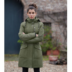 Parka d'équitation ELT hiver Kopenhagen Olive Vert