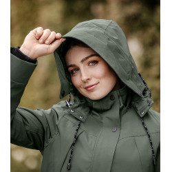 Parka d'équitation ELT hiver Performance Ontario Olive foncé Kaki Parka d'équitation ELT hiver Performance Ontario Olive foncé Kaki