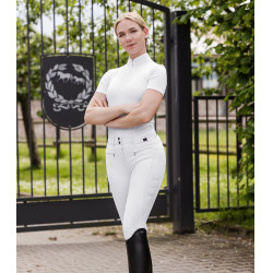 Polo de concours ELT Paola Blanc Polo de concours ELT Paola Blanc