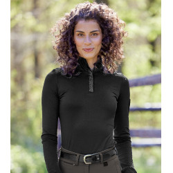 T-shirt ELT technique manches longues Esthal Noir