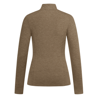 T-shirt zippé ELT fonctionnel Milano Cappuccino mélange Marron T-shirt zippé ELT fonctionnel Milano Cappuccino mélange Marron