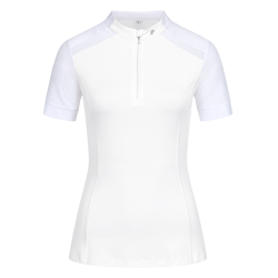 T-shirt zippé ELT fonctionnel Nancy Blanc T-shirt zippé ELT fonctionnel Nancy Blanc