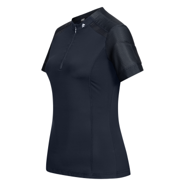 T-shirt zippé ELT fonctionnel Nancy Bleu profond T-shirt zippé ELT fonctionnel Nancy Bleu profond