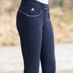 Culotte d'équitation Nordic Performance Horze à grip silicone Bleu foncé peacoat Culotte d'équitation Nordic Performance Horze à grip silicone Bleu foncé peacoat