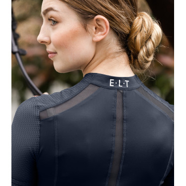 T-shirt zippé ELT fonctionnel Nancy Bleu profond T-shirt zippé ELT fonctionnel Nancy Bleu profond