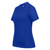 T-shirt zippé ELT fonctionnel Nancy Bleu saphir