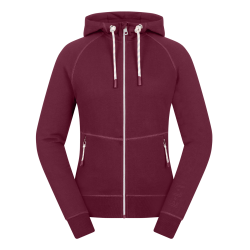 Veste à capuche ELT Pamplona Rouge velouté