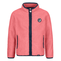 Veste polaire ELT Lucky Lana enfant Rose rouge / lucky heart