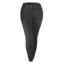 Pantalon d'équitation ELT Dahlia Silikon Boues Gris