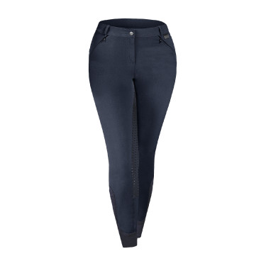 Pantalon d'équitation ELT Dahlia Silikon Bleu nocturne