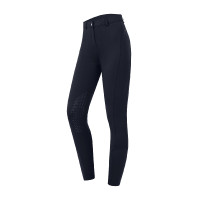 Pantalon d'équitation ELT Essential grip genoux femme Bleu profond