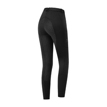 Pantalon d'équitation ELT Essential silicone enfant Noir