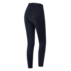 Pantalon d'équitation ELT Essential silicone femme Bleu profond