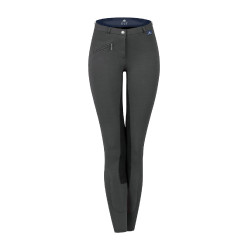 Pantalon d'équitation ELT Fun Sport enfant Asphalte / noir