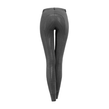 Pantalon d'équitation ELT Fun Sport silicone enfant Asphalte Gris