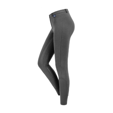 Pantalon d'équitation ELT Fun Sport silicone enfant Asphalte Gris Pantalon d'équitation ELT Fun Sport silicone enfant Asphalte Gris