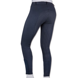 Pantalon d'équitation ELT Fun Sport silicone femme Bleu nocturne