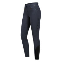 Pantalon d'équitation ELT Lucy Glam silicone Bleu nocturne Pantalon d'équitation ELT Lucy Glam silicone Bleu nocturne